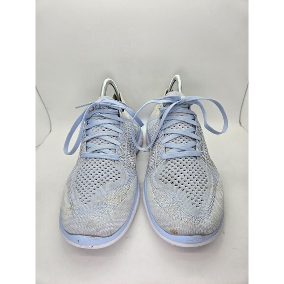 Nike Free RN Flyknit Shoes Women's 7.5 Hydrogen Blue Running Athletic Sneakers - Picture 2 of 8